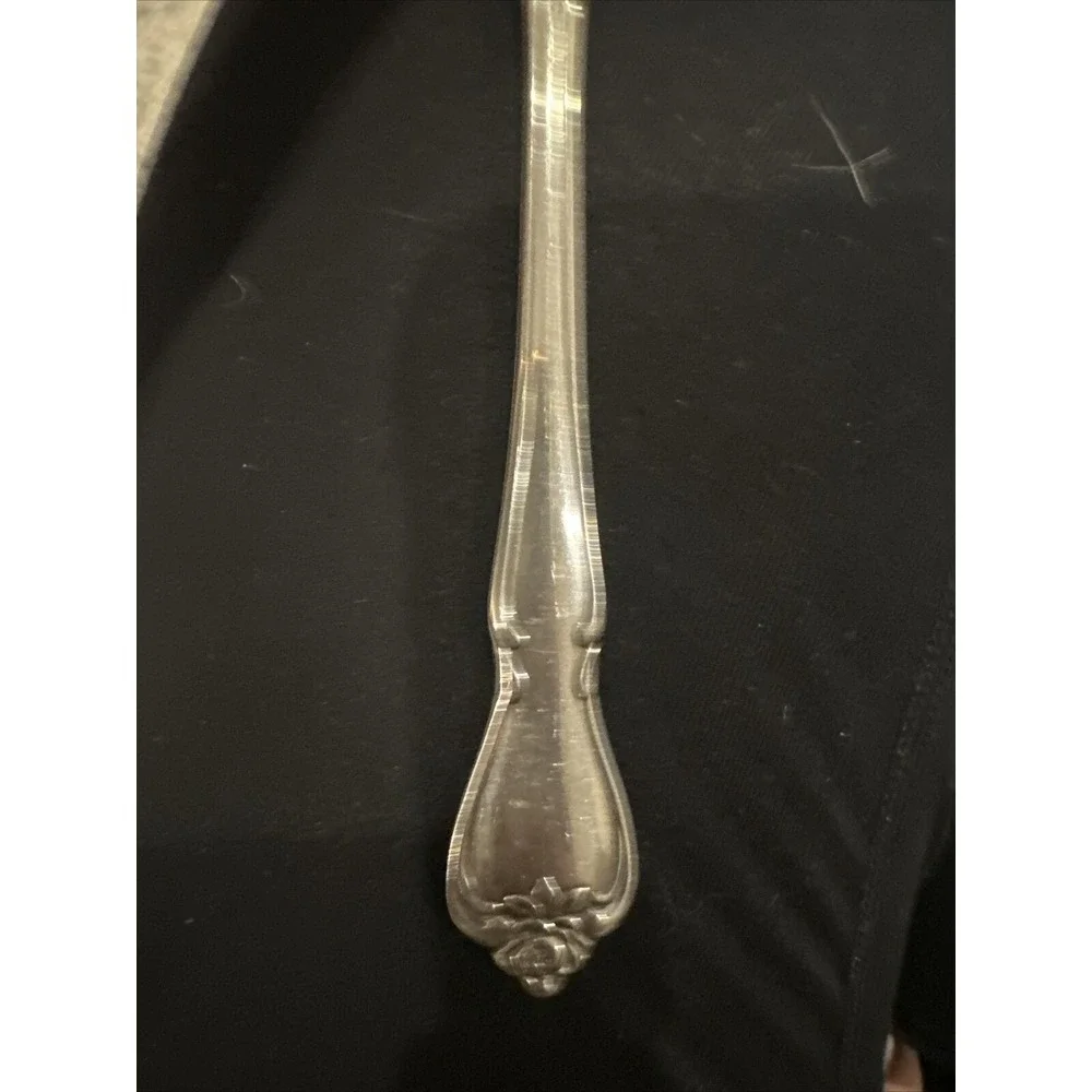5 Oneida Arbor Rose Or True Rose‎ Stainless Tablespoons 1881 Rogers